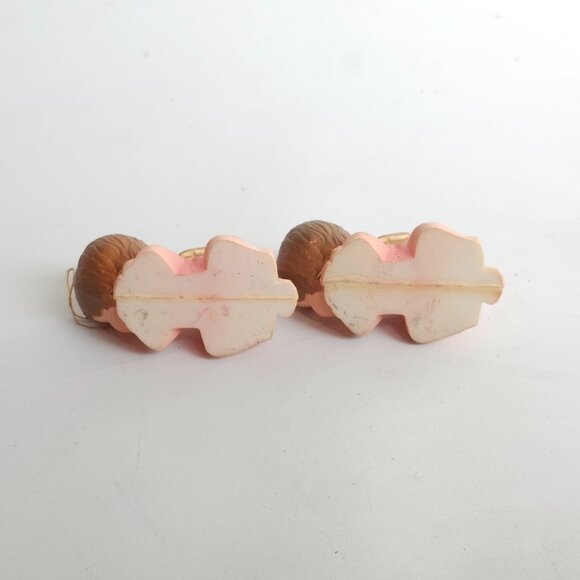 PRECIOUS Christmas Angel Ornament Lot of 8 BABY ANGELS - Picture 4 of 12